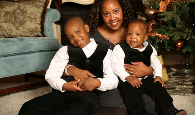 Erica Bolden Mack and Sons 
(Kelby,7 and Aaron,1)
Christmas 2010